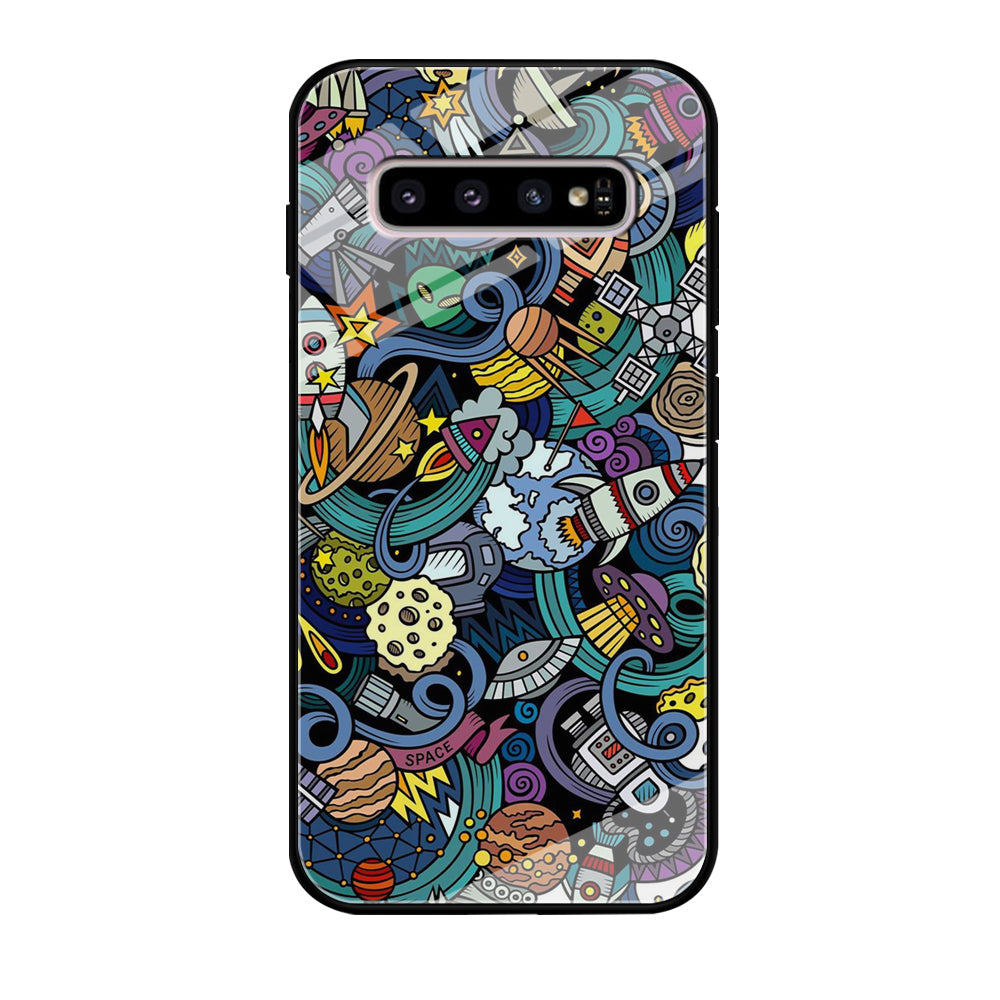 Doodle 002 Samsung Galaxy S10 Case