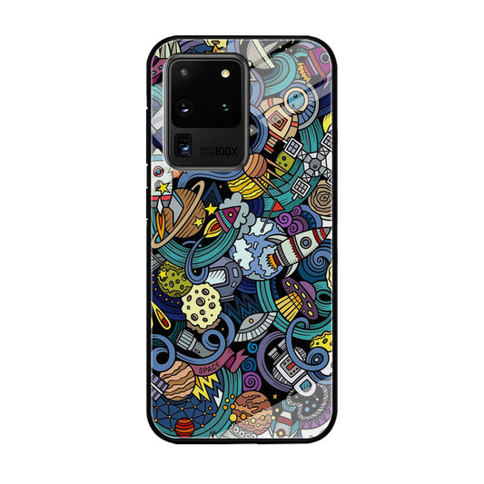 Doodle 002 Samsung Galaxy S20 Ultra Case