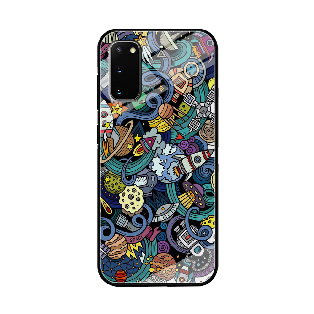 Doodle 002 Samsung Galaxy S20 Case