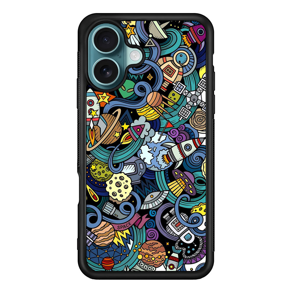 Doodle 002 iPhone 16 Case - Altracase