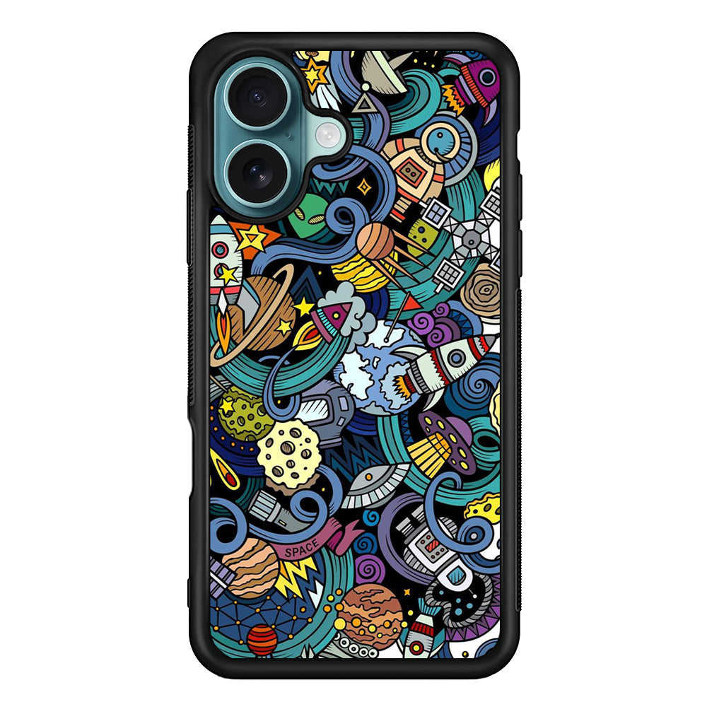 Doodle 002 iPhone 16 Plus Case - Altracase