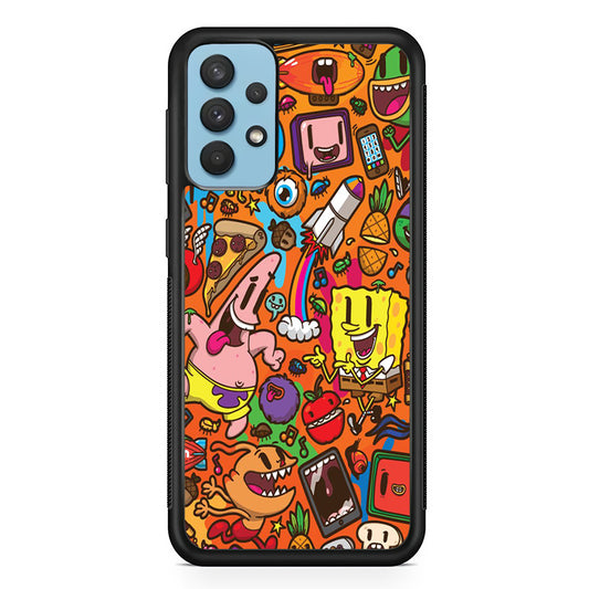 Doodle Art 005 Samsung Galaxy A32 Case