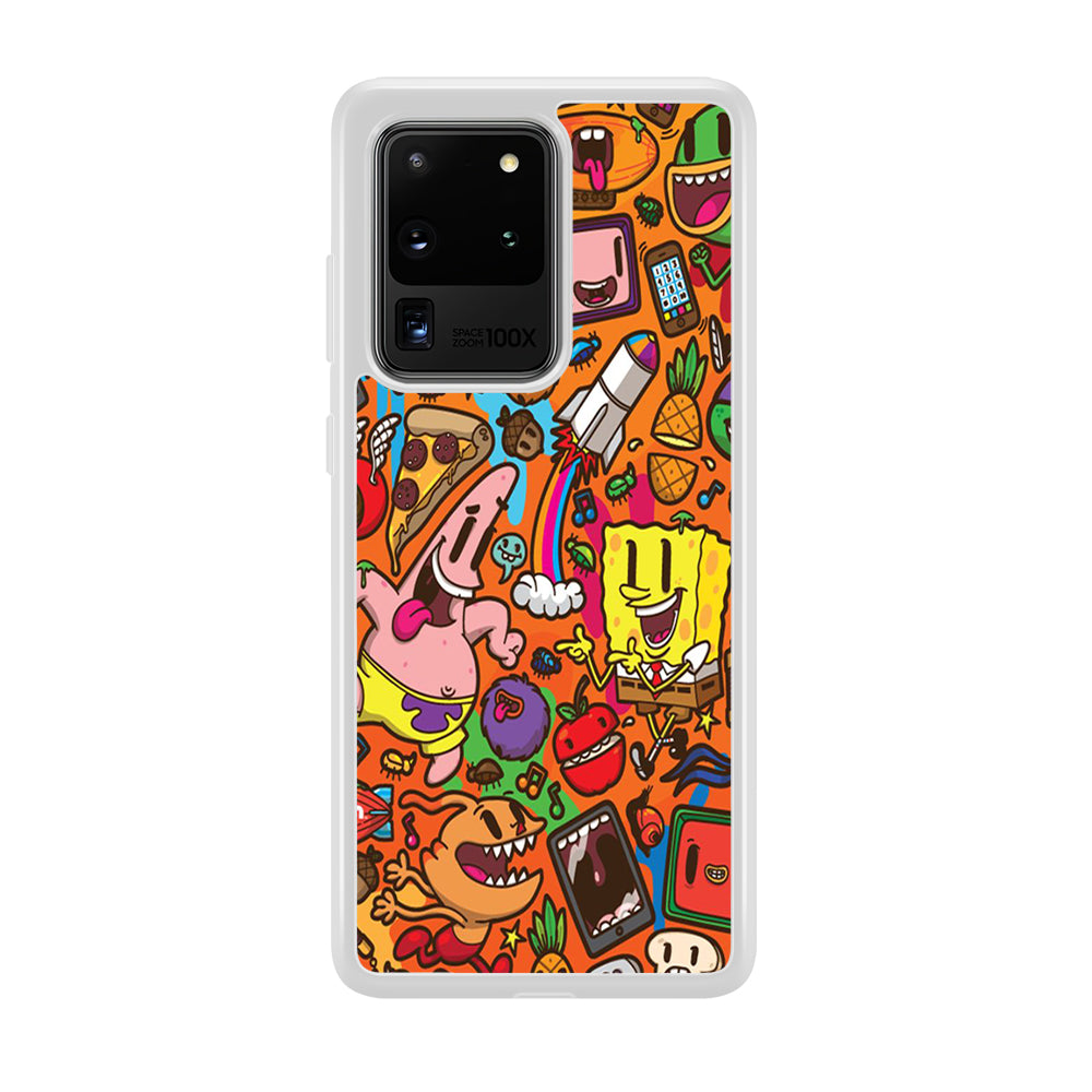 Doodle 005 Samsung Galaxy S20 Ultra Case