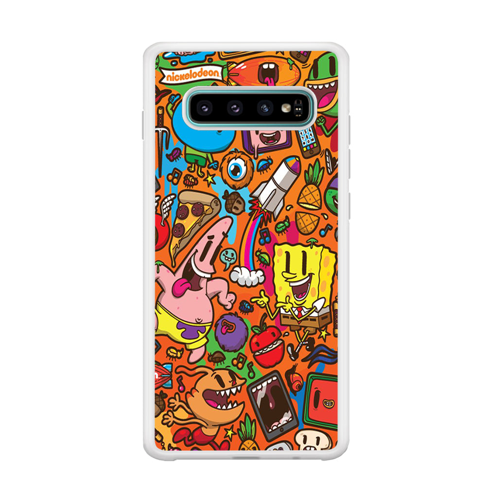 Doodle Art 005 Samsung Galaxy S10 Case