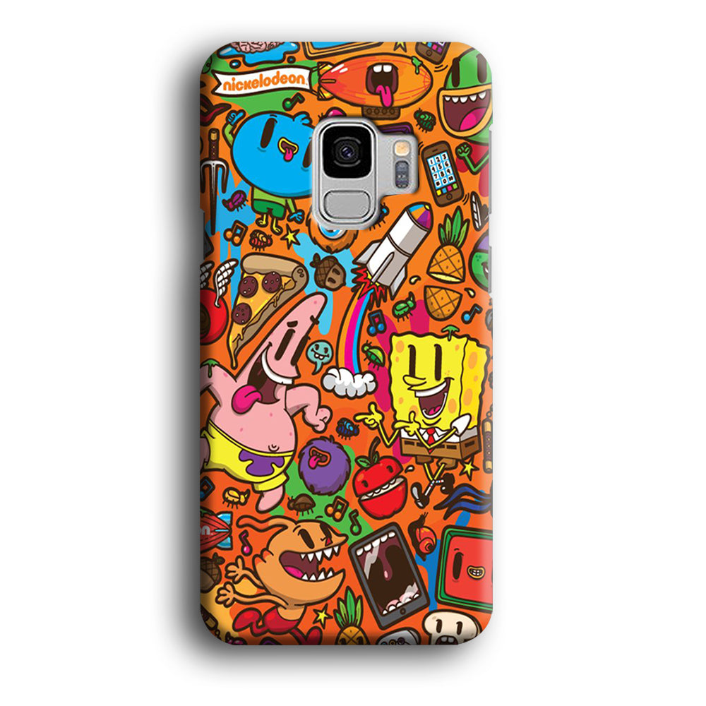 Doodle Art 005 Samsung Galaxy S9 Case