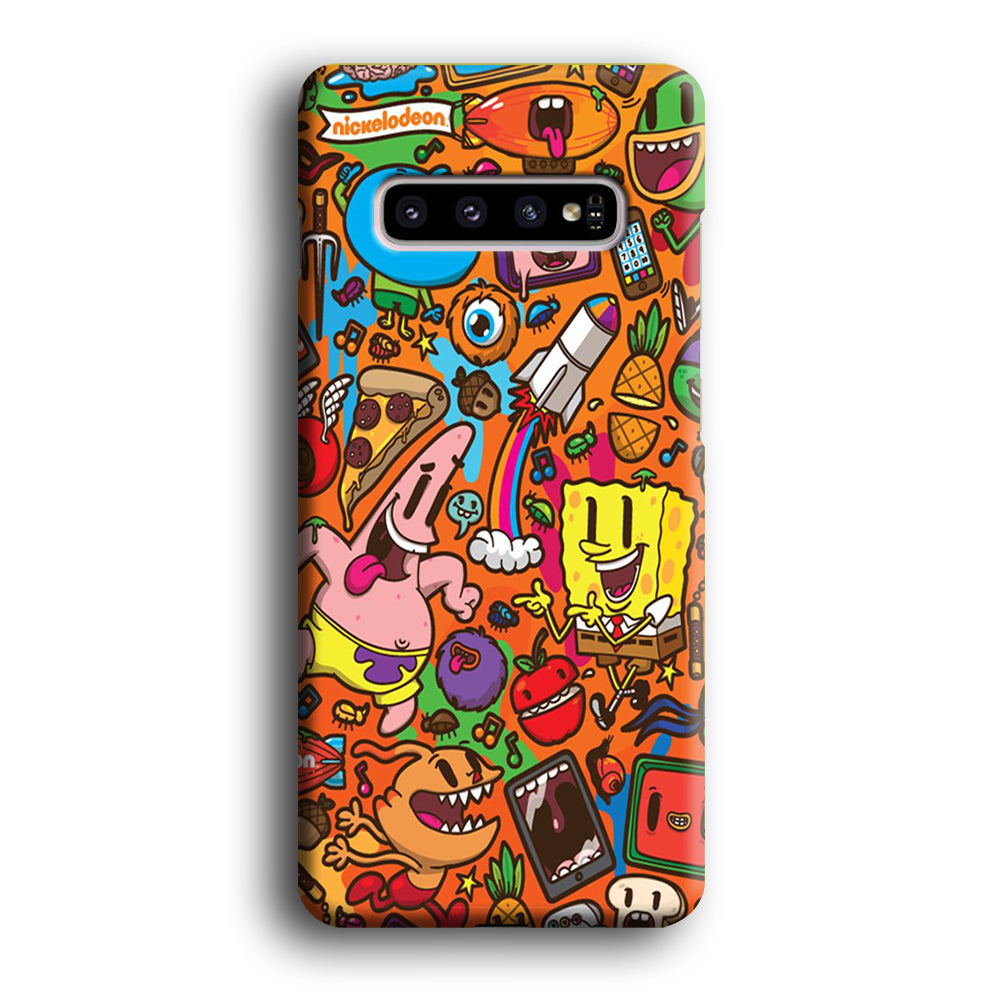 Doodle Art 005 Samsung Galaxy S10 Case