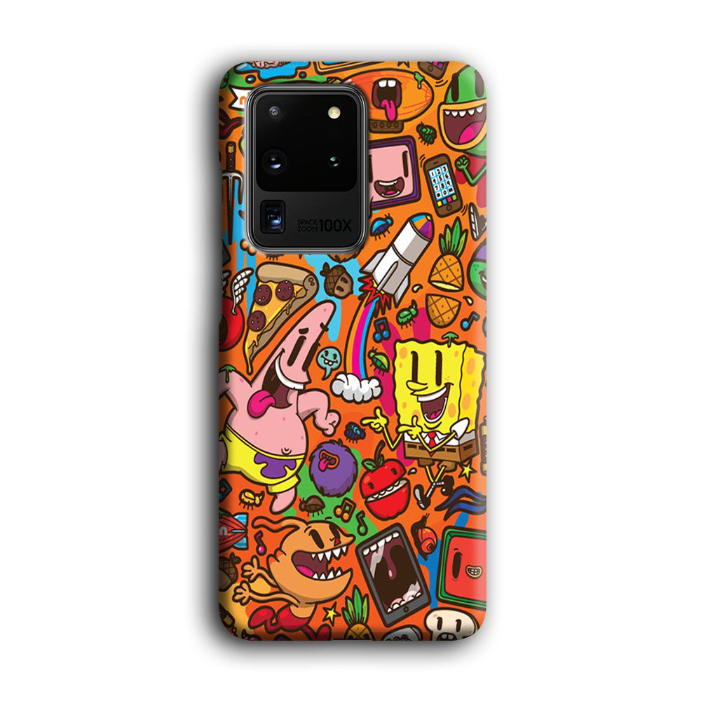 Doodle 005 Samsung Galaxy S20 Ultra Case