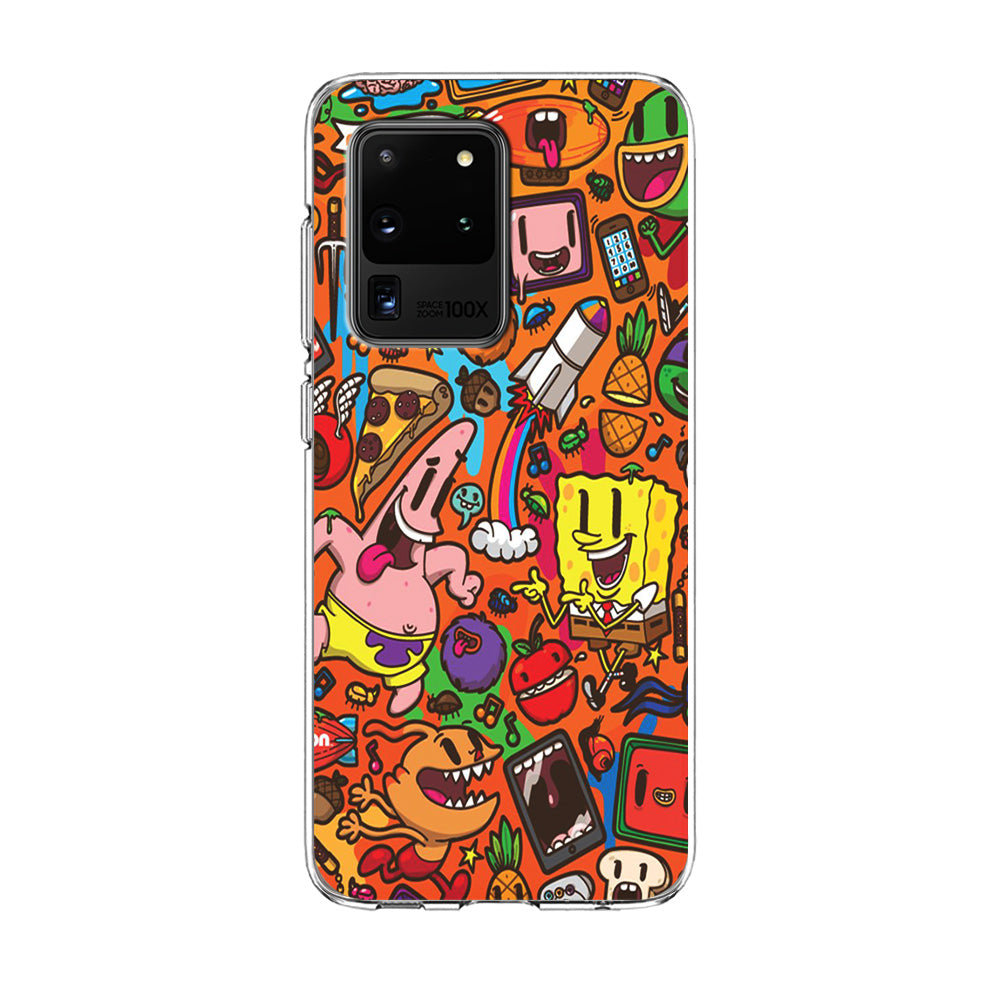 Doodle 005 Samsung Galaxy S20 Ultra Case