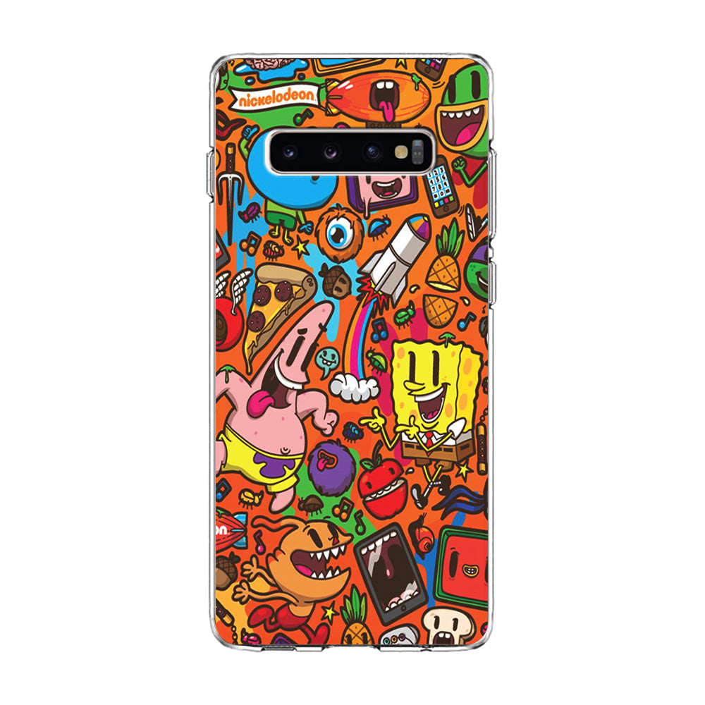 Doodle Art 005 Samsung Galaxy S10 Case