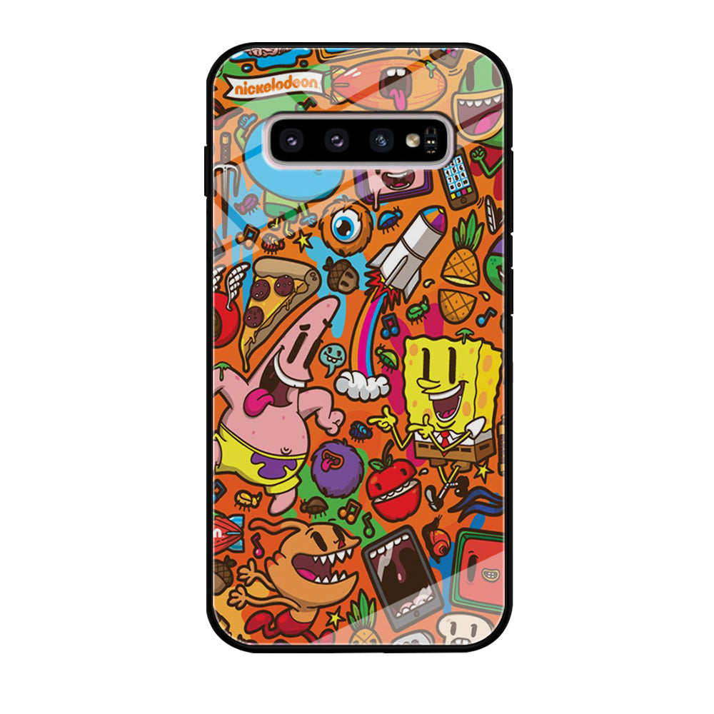 Doodle Art 005 Samsung Galaxy S10 Case