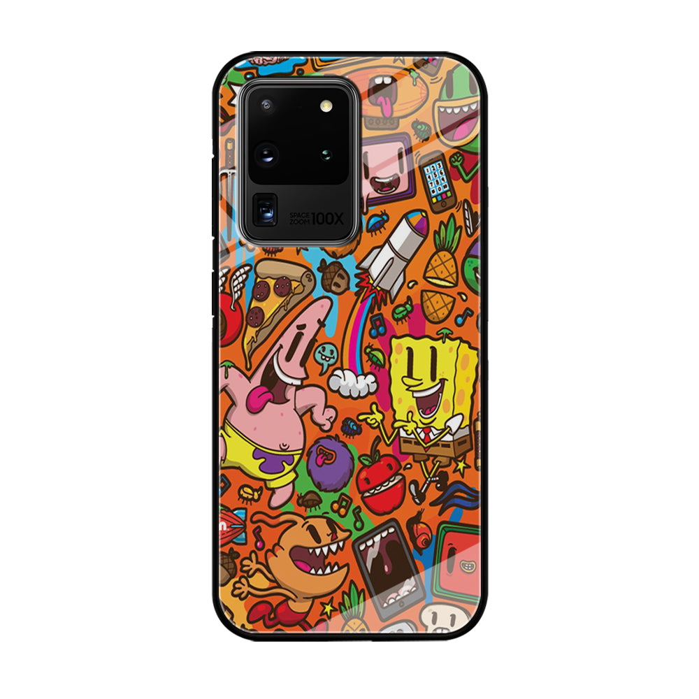 Doodle 005 Samsung Galaxy S21 Ultra Case