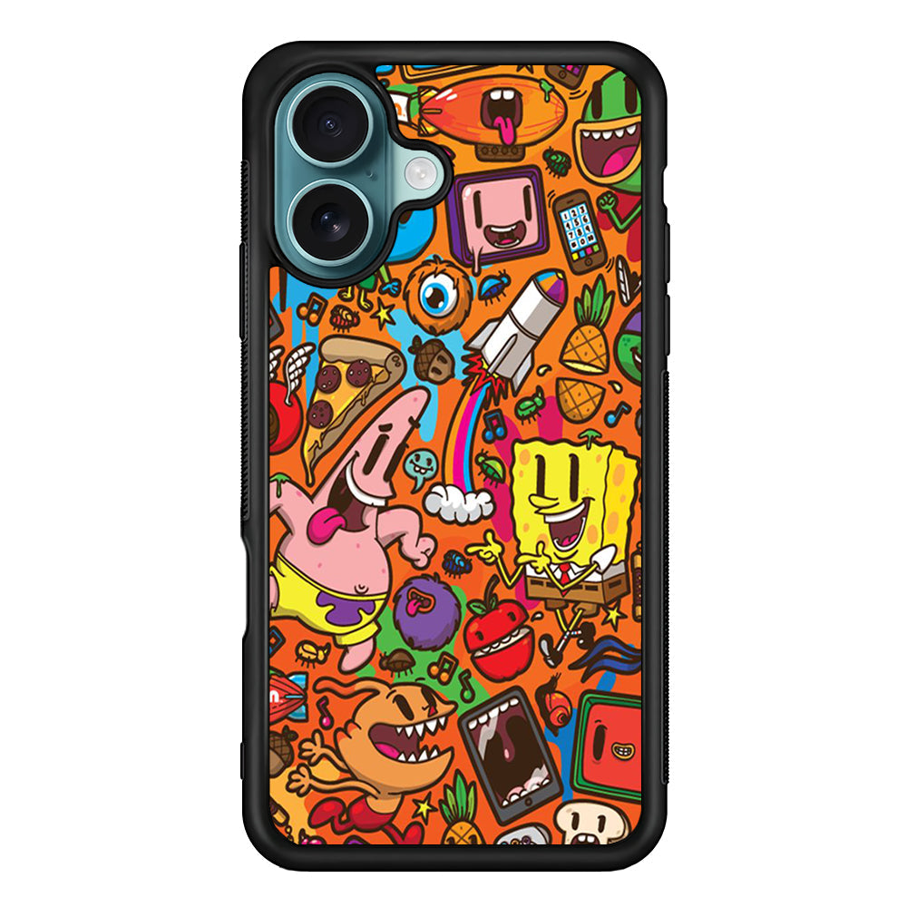 Doodle Art 005 iPhone 16 Plus Case - Altracase