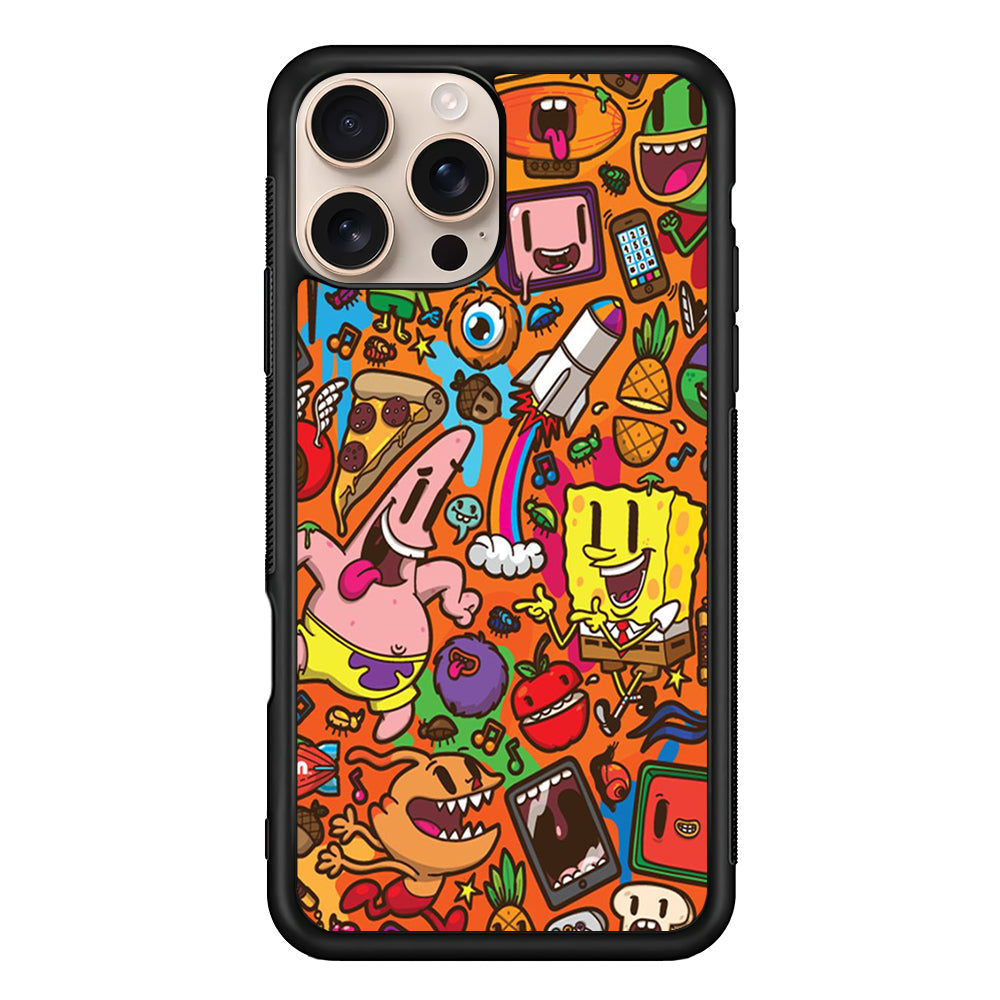 Doodle Art 005 iPhone 16 Pro Max Case - Altracase