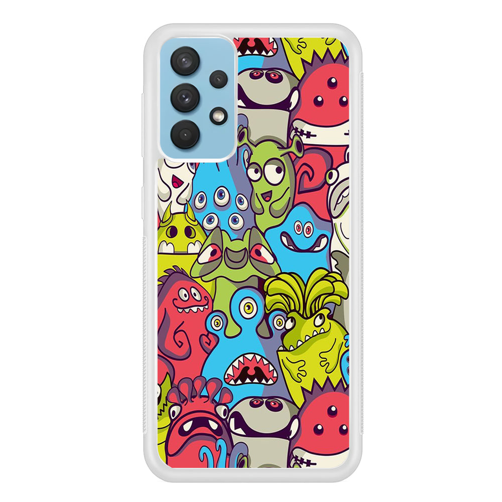 Doodle Art 006 Samsung Galaxy A32 Case