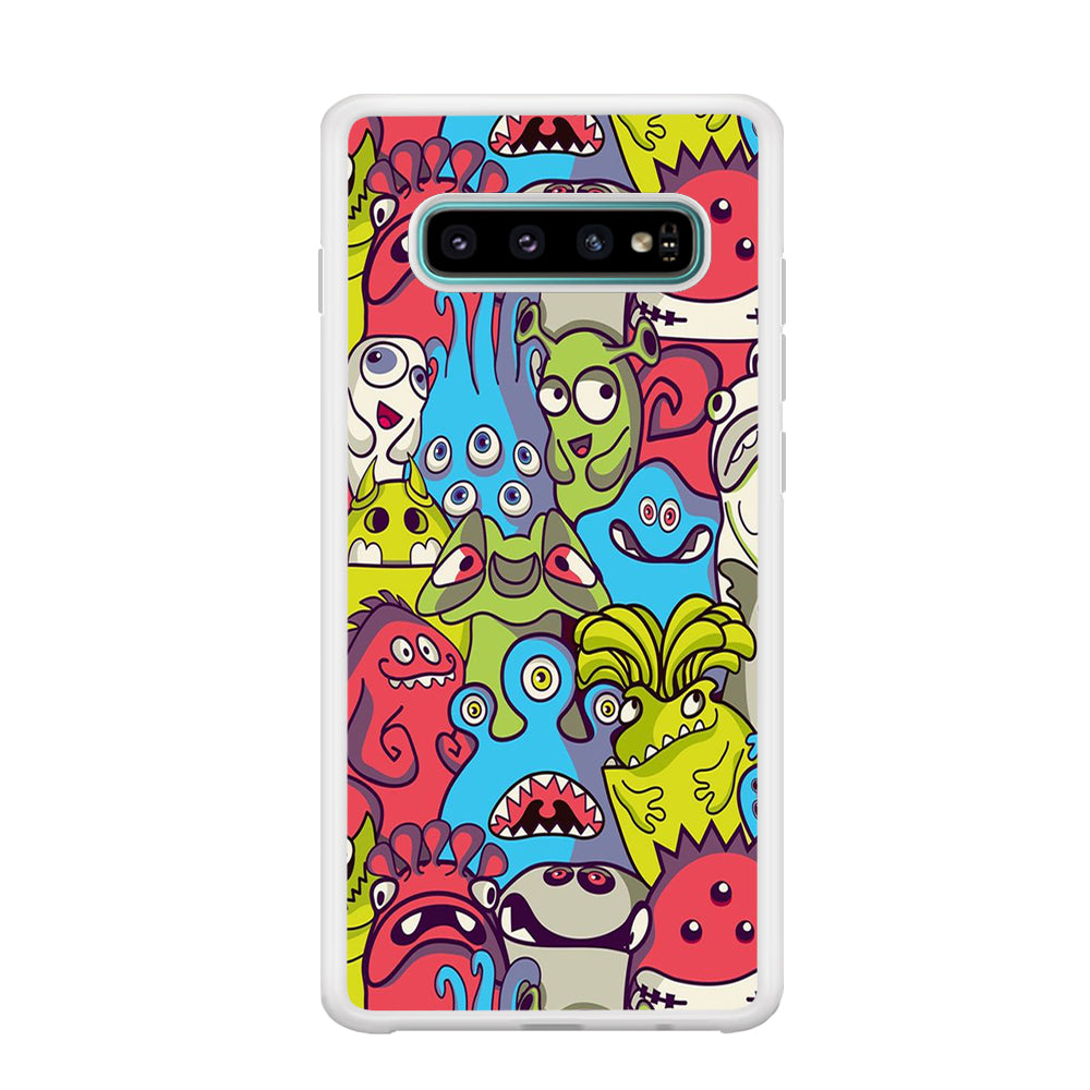 Doodle Art 006 Samsung Galaxy S10 Case