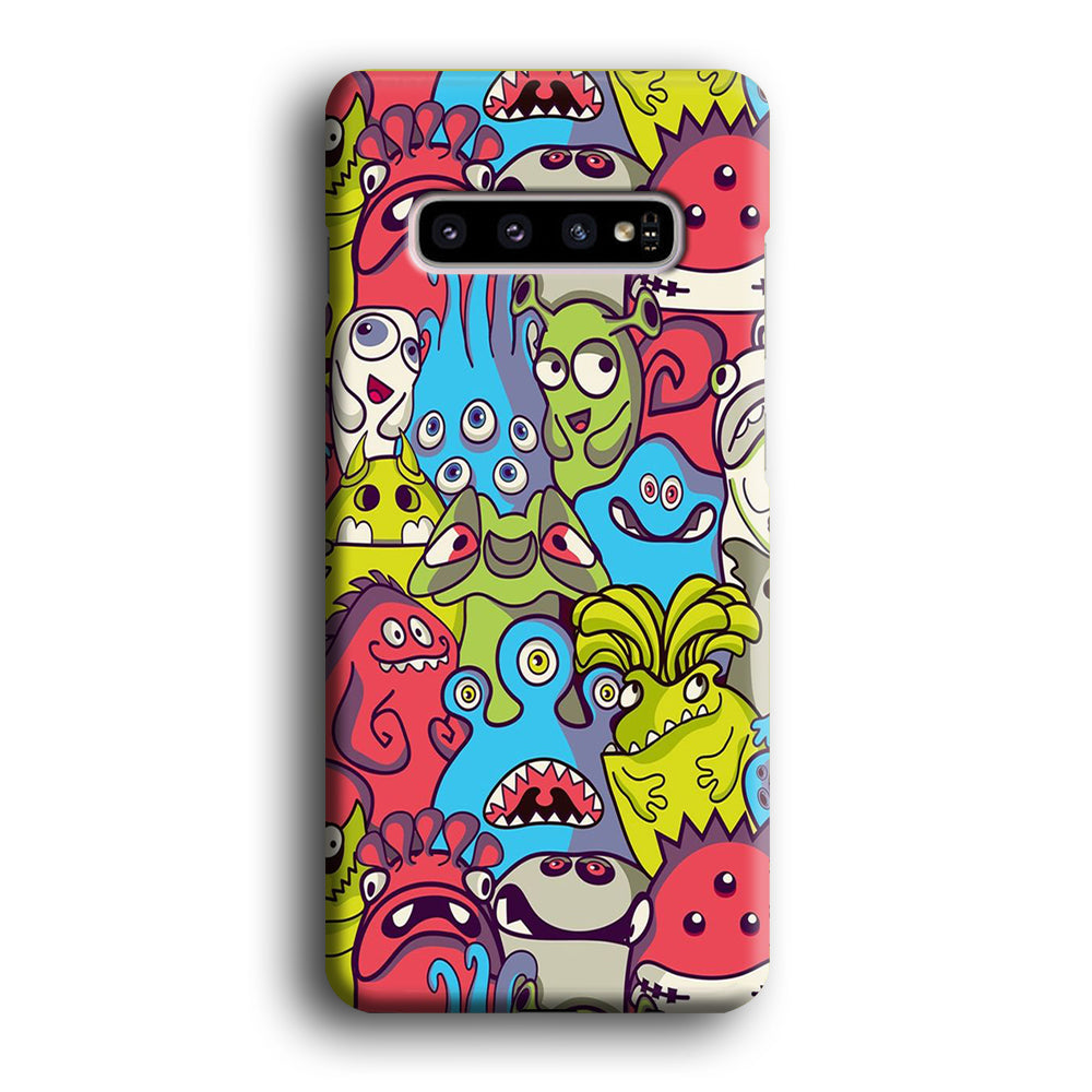 Doodle Art 006 Samsung Galaxy S10 Case