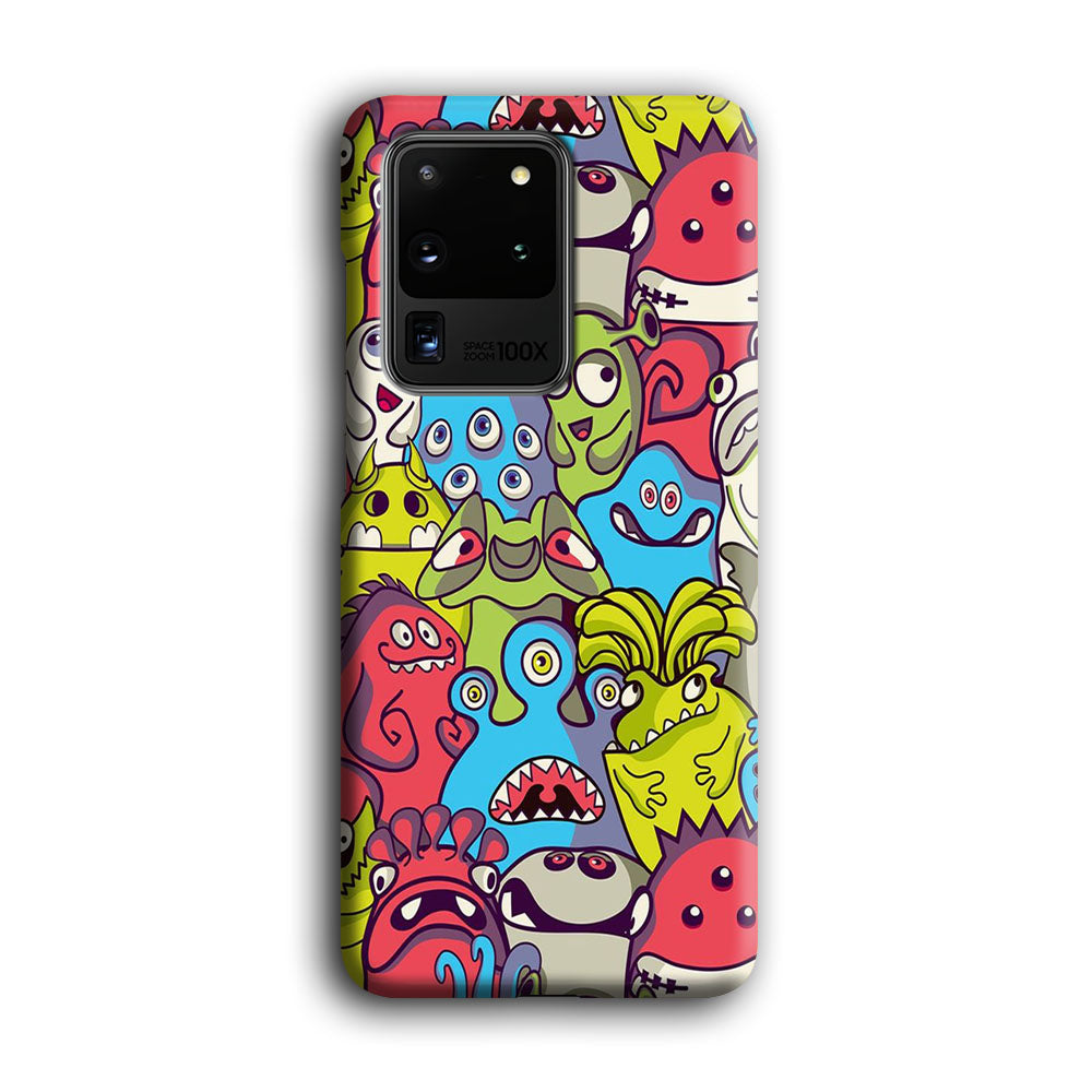 Doodle 006 Samsung Galaxy S20 Ultra Case