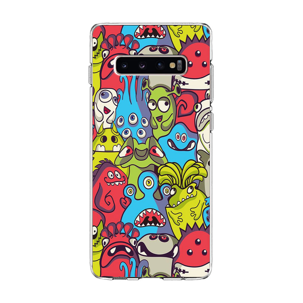 Doodle Art 006 Samsung Galaxy S10 Case