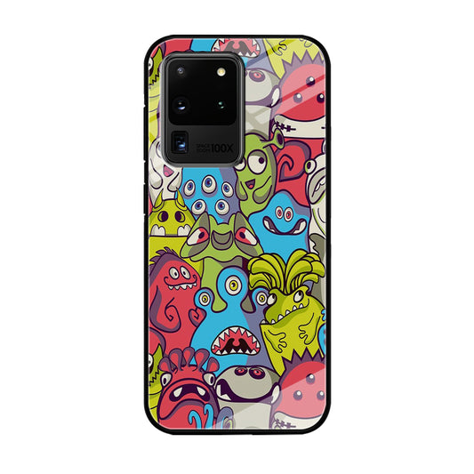 Doodle 006 Samsung Galaxy S21 Ultra Case