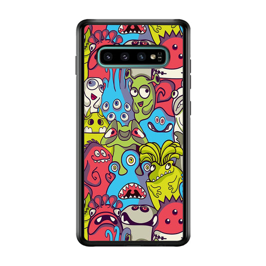 Doodle Art 006 Samsung Galaxy S10 Plus Case