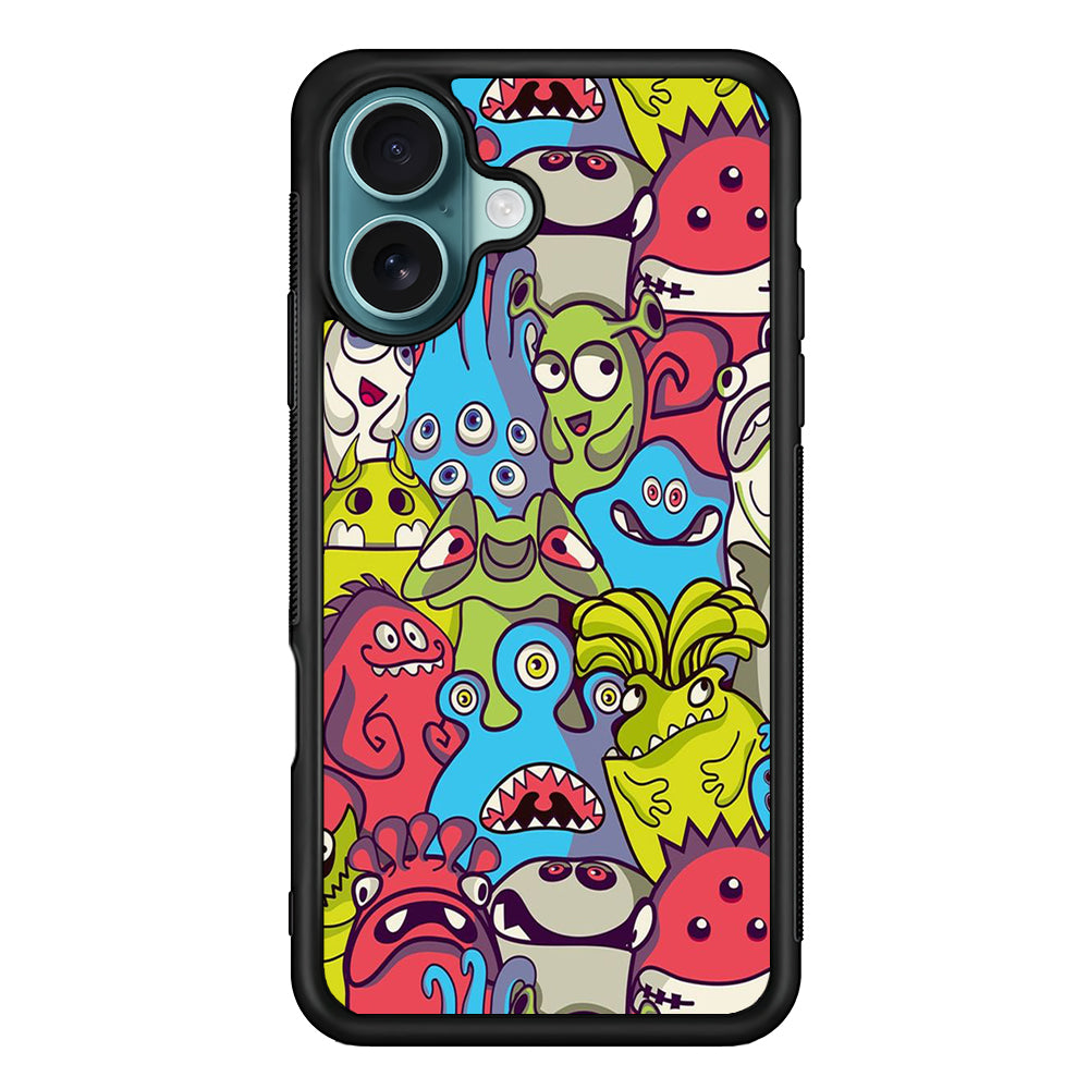 Doodle Art 006 iPhone 16 Case - Altracase