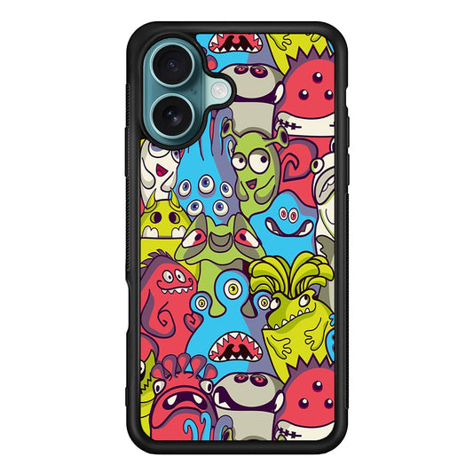 Doodle Art 006 iPhone 16 Case - Altracase