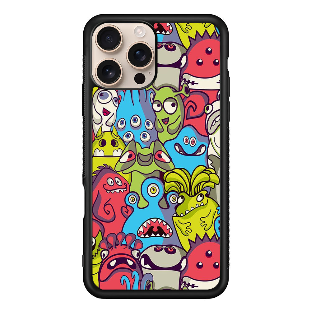 Doodle Art 006 iPhone 16 Pro Max Case - Altracase