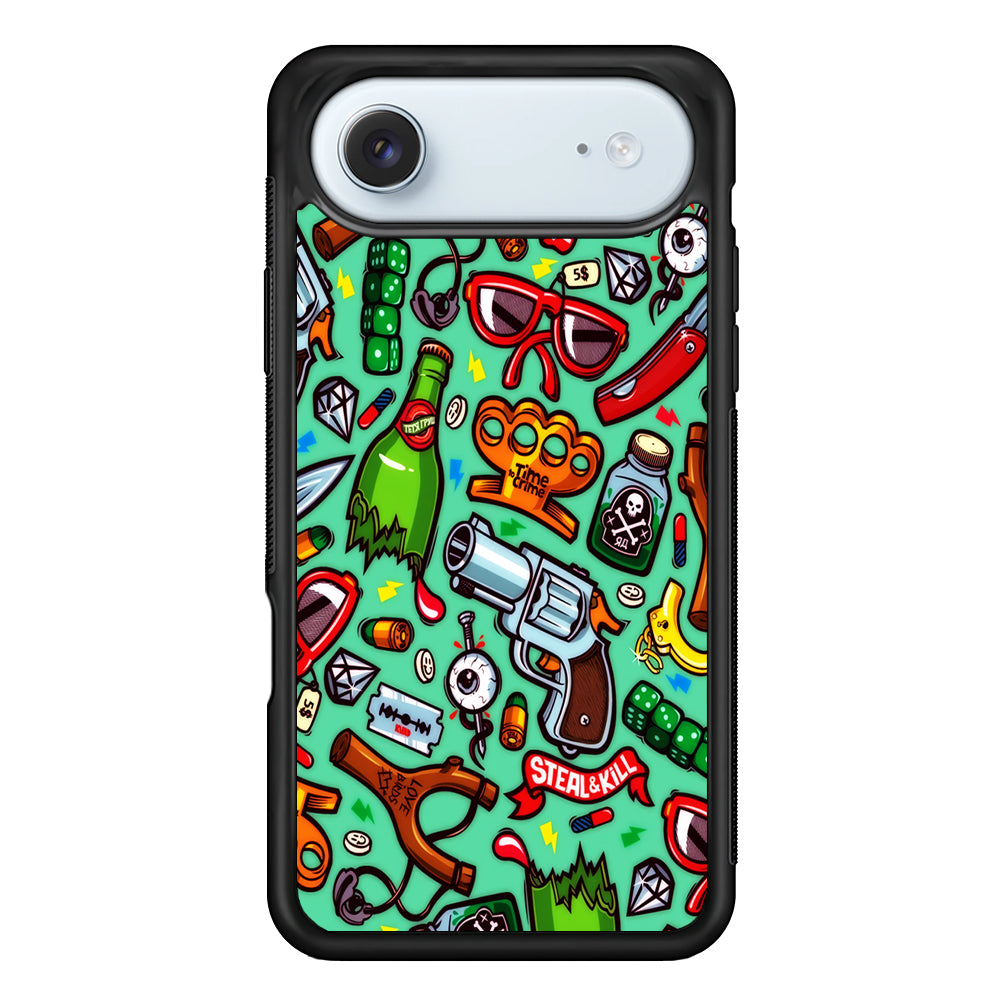 Doodle Sticker Bomb iPhone 17 Air Case - Altracase