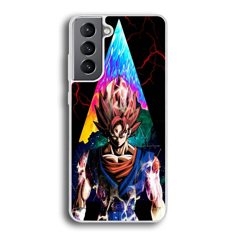 Dragon Ball - Goku 004 Samsung Galaxy S22 Plus Case-Phone Case-Rubber White (2D Case)-Altracase