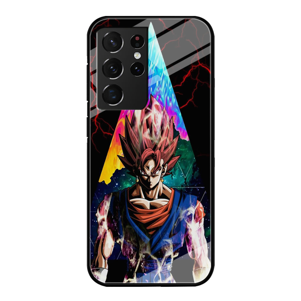 Dragon Ball - Goku 004 Samsung Galaxy S21 Ultra Case-Phone Case-Tempered Glass Case-Altracase