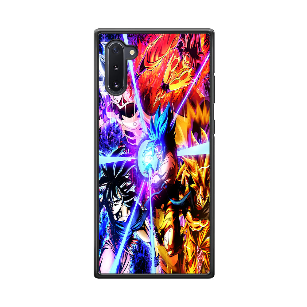 Dragon Ball Super Saiyan Kamehameha Samsung Galaxy Note 10 Case