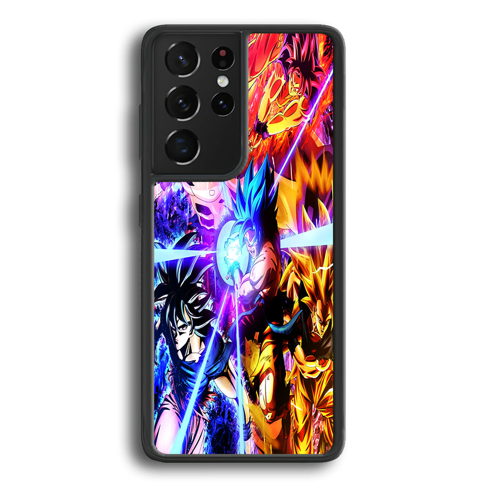 Dragon Ball Super Saiyan Kamehameha Samsung Galaxy S23 Ultra Case