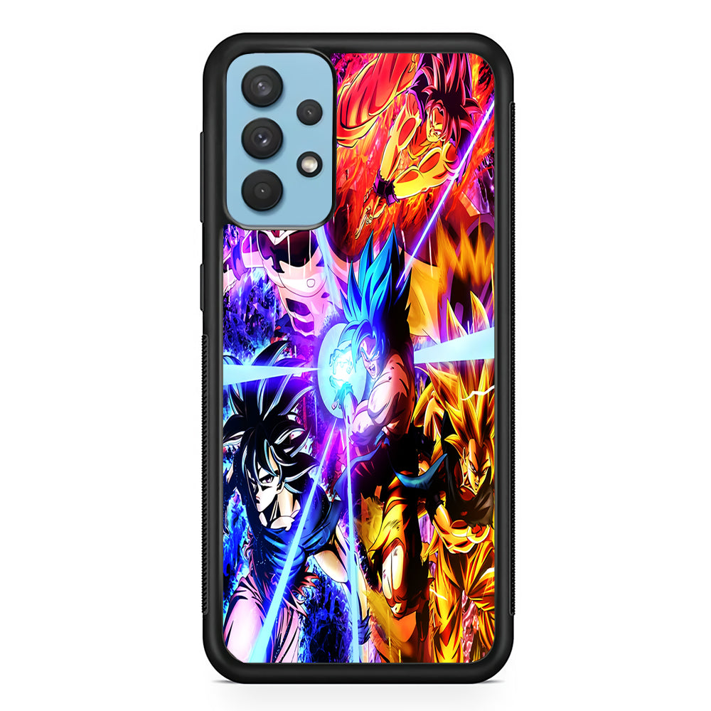 Dragon Ball Super Saiyan Kamehameha Samsung Galaxy A32 Case