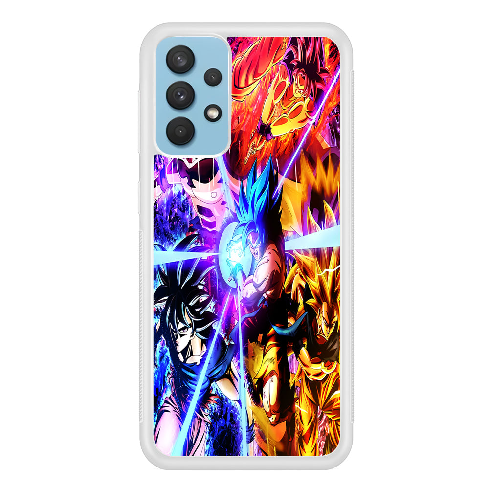 Dragon Ball Super Saiyan Kamehameha Samsung Galaxy A32 Case