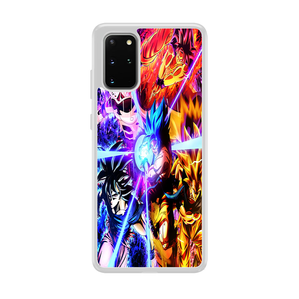 Dragon Ball Super Saiyan Kamehameha Samsung Galaxy S20 Plus Case