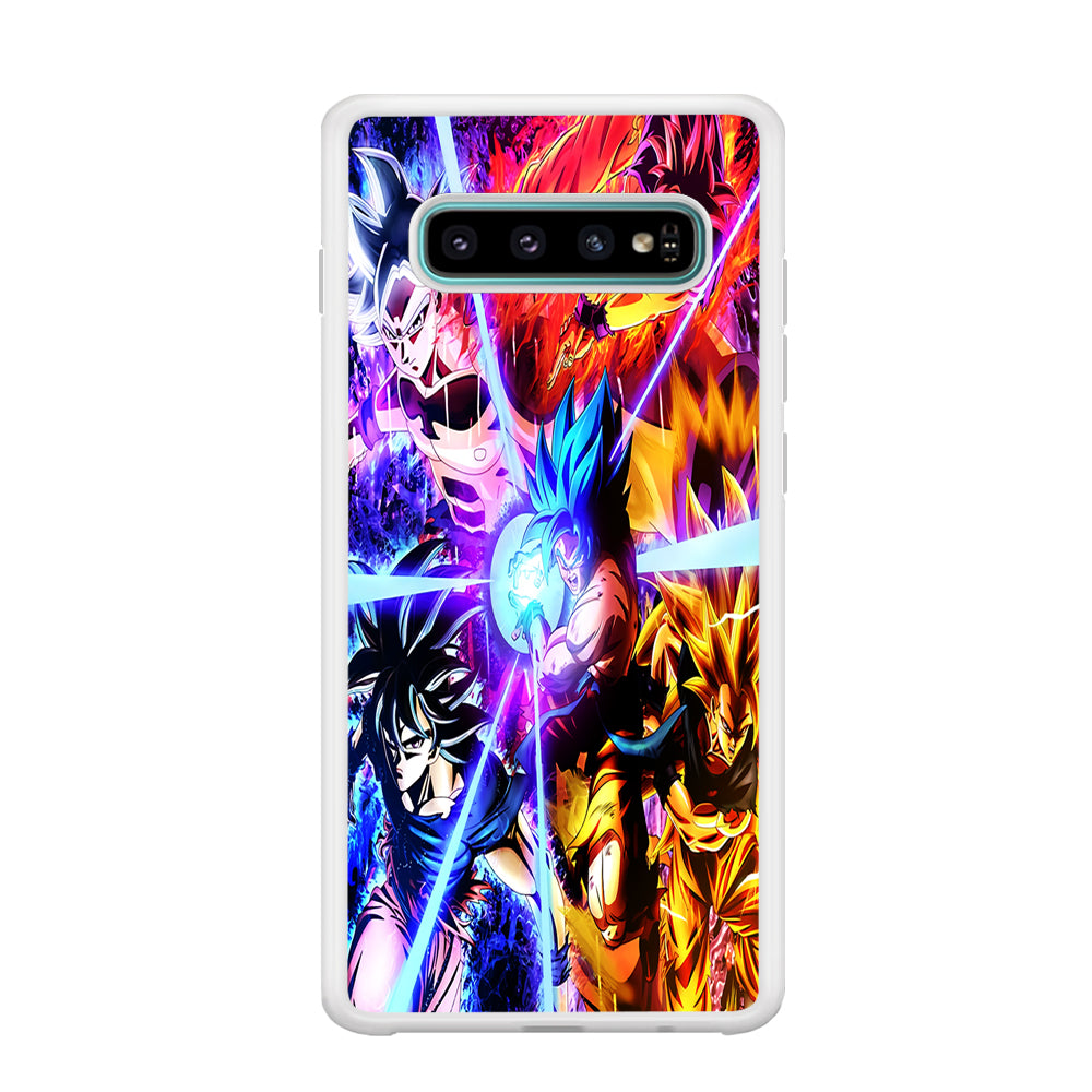 Dragon Ball Super Saiyan Kamehameha Samsung Galaxy S10 Case