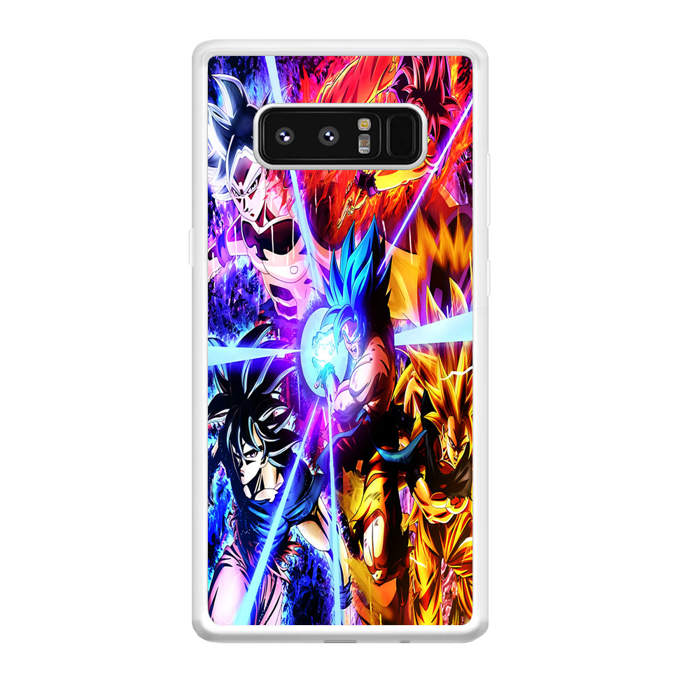 Dragon Ball Super Saiyan Kamehameha Samsung Galaxy Note 8 Case