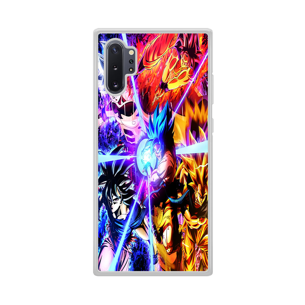 Dragon Ball Super Saiyan Kamehameh Samsung Galaxy Note 10 Plus Case