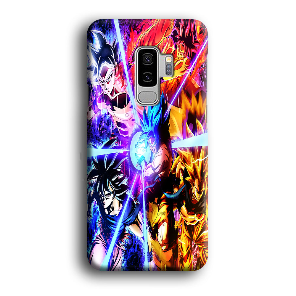 Dragon Ball Super Saiyan Kamehameha Samsung Galaxy S9 Plus Case