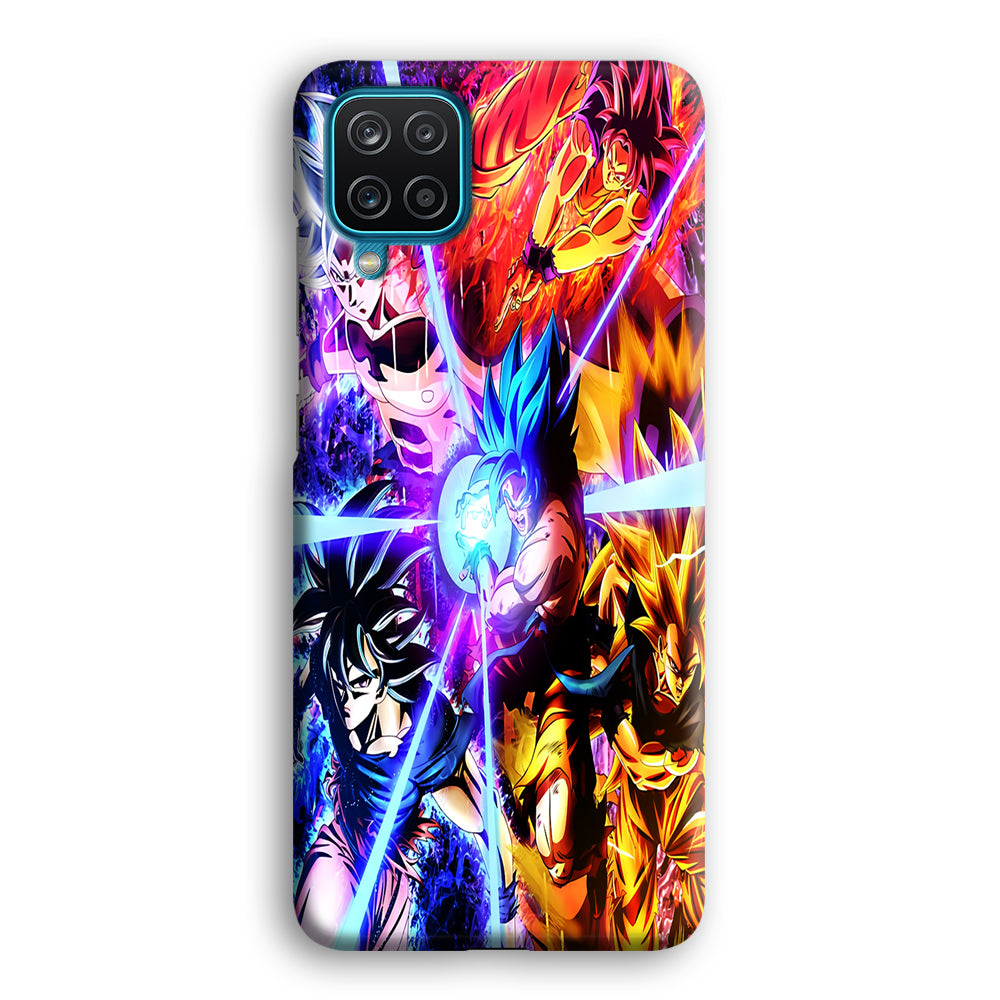 Dragon Ball Super Saiyan Kamehameha Samsung Galaxy A12 Case