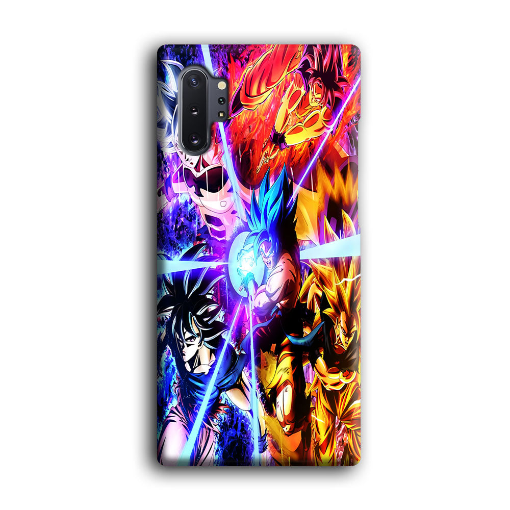 Dragon Ball Super Saiyan Kamehameh Samsung Galaxy Note 10 Plus Case