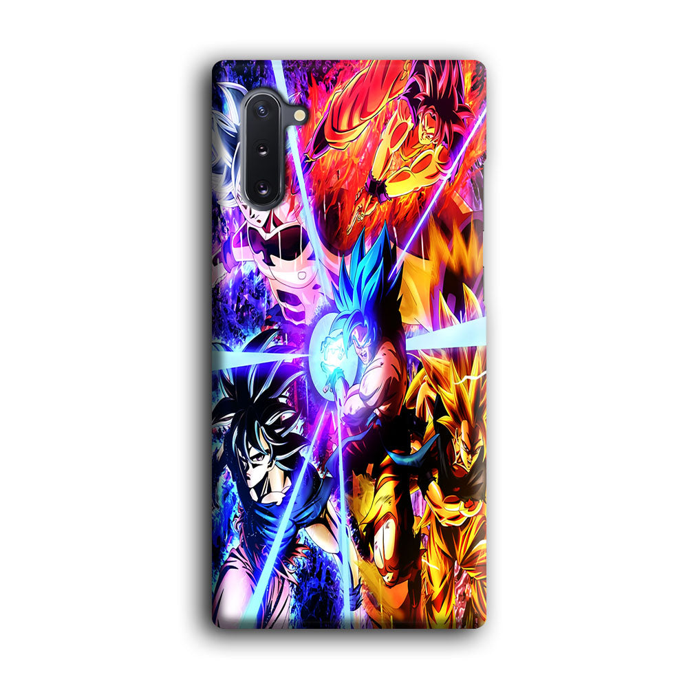 Dragon Ball Super Saiyan Kamehameha Samsung Galaxy Note 10 Case