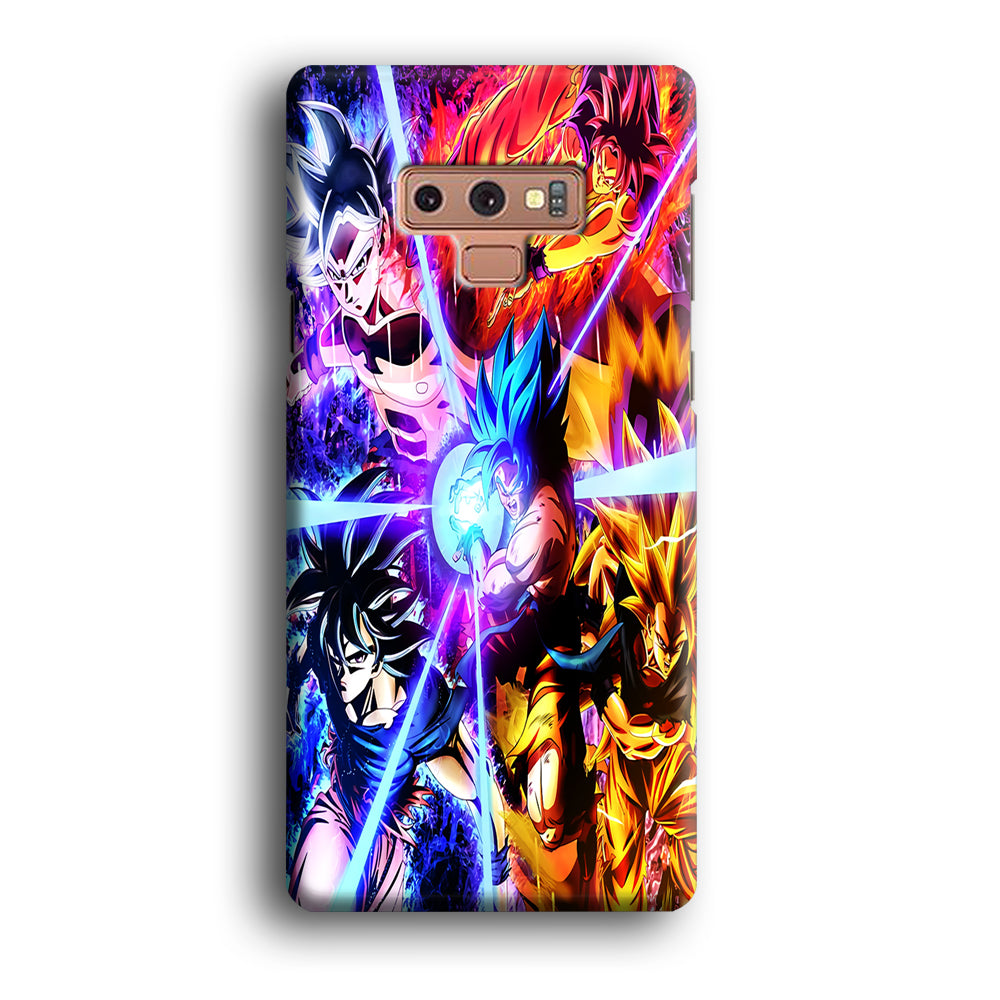 Dragon Ball Super Saiyan Kamehameha Samsung Galaxy Note 9 Case