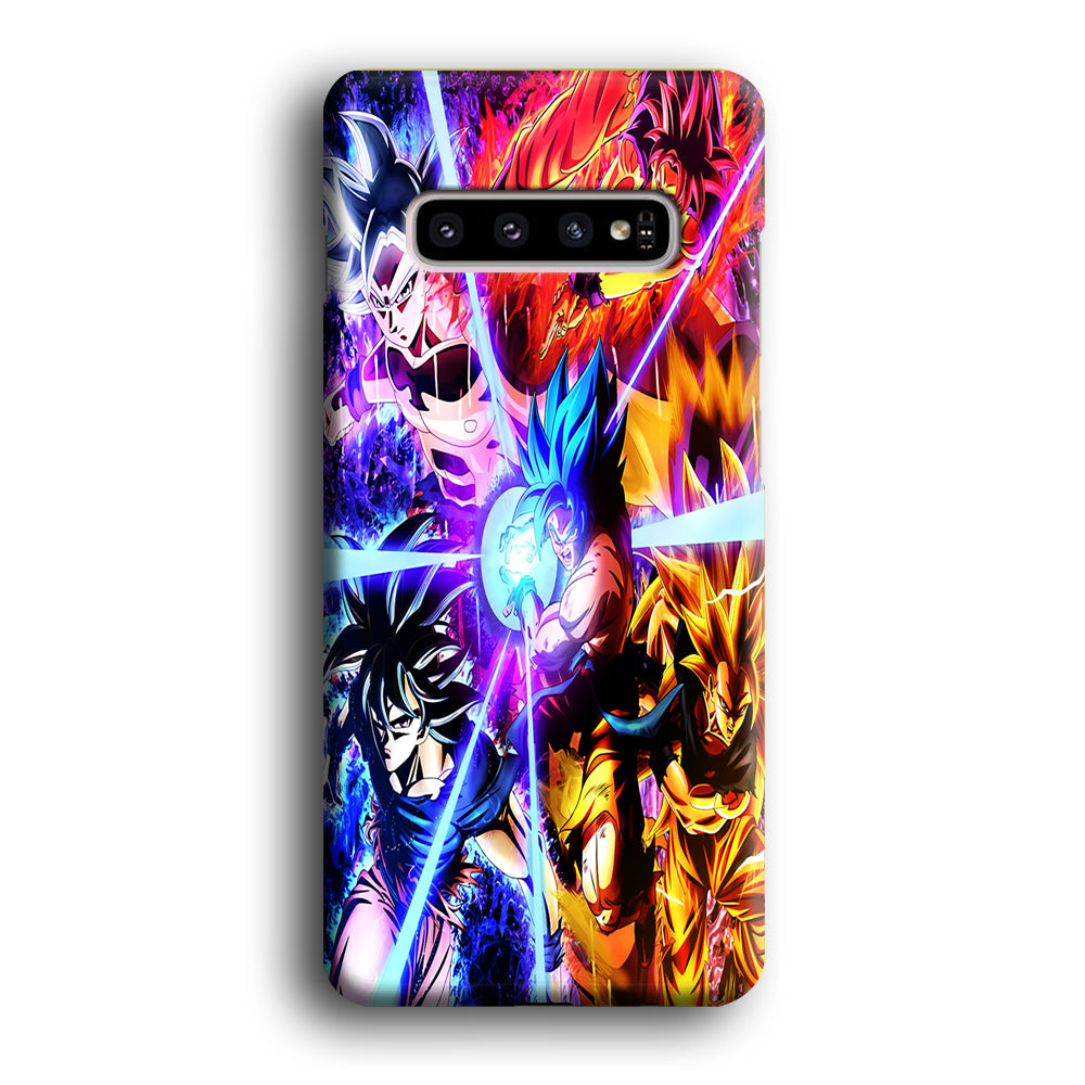 Dragon Ball Super Saiyan Kamehameha Samsung Galaxy S10 Case