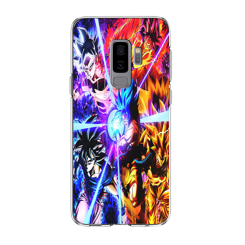 Dragon Ball Super Saiyan Kamehameha Samsung Galaxy S9 Plus Case