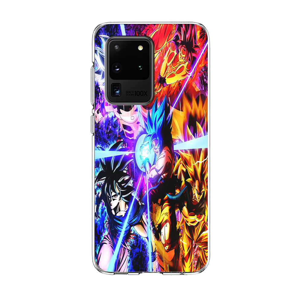 Dragon Ball Super Saiyan Kamehameha Samsung Galaxy S20 Ultra Case