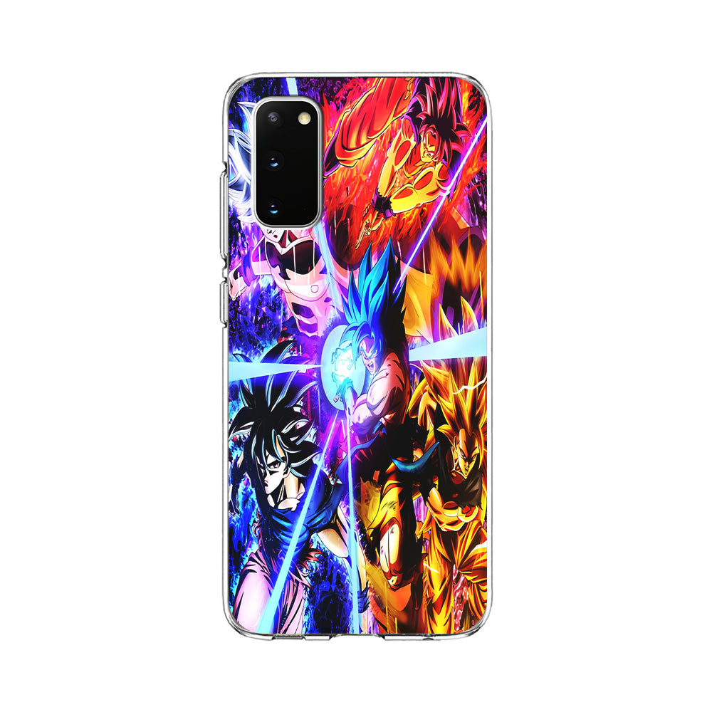 Dragon Ball Super Saiyan Kamehameha Samsung Galaxy S20 Case