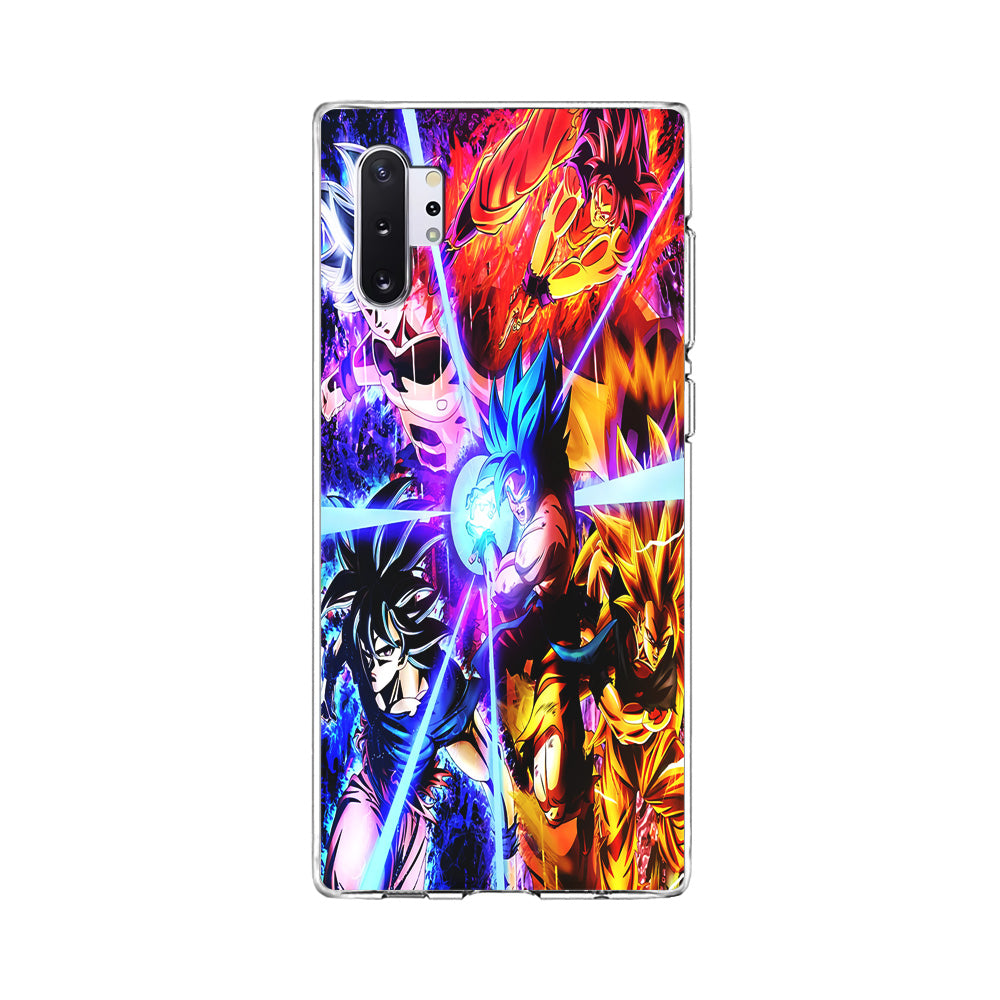 Dragon Ball Super Saiyan Kamehameh Samsung Galaxy Note 10 Plus Case