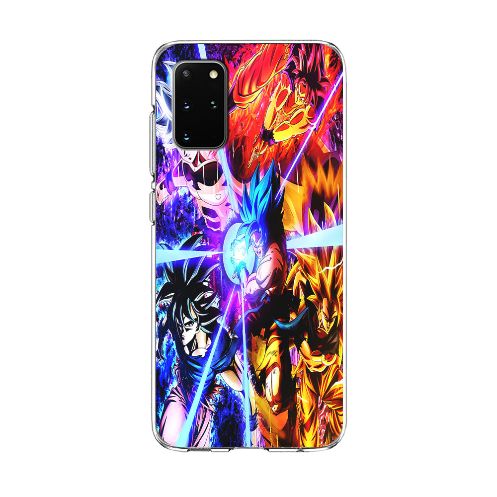 Dragon Ball Super Saiyan Kamehameha Samsung Galaxy S20 Plus Case