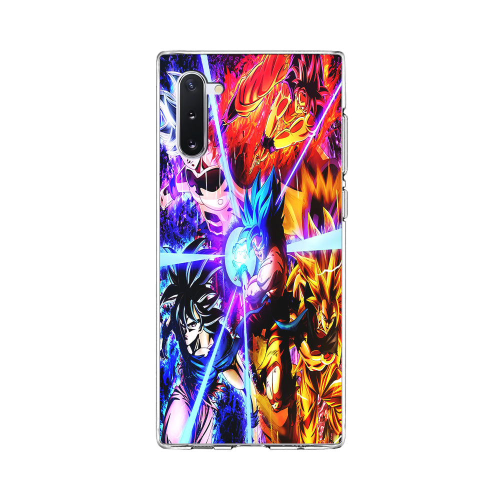 Dragon Ball Super Saiyan Kamehameha Samsung Galaxy Note 10 Case